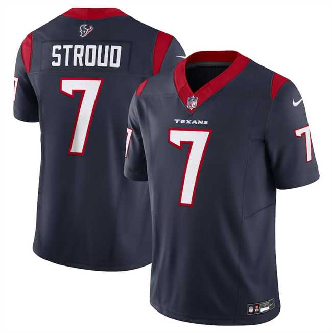 Men & Women & Youth Houston Texans #7 C.J. Stroud Navy 2023 F.U.S.E Vapor Untouchable Jersey->houston texans->NFL Jersey